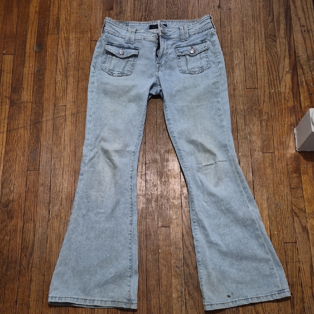 Aeropostale Light Wash Flare Jeans